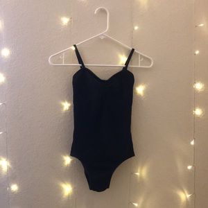 Black Ballet Leotard